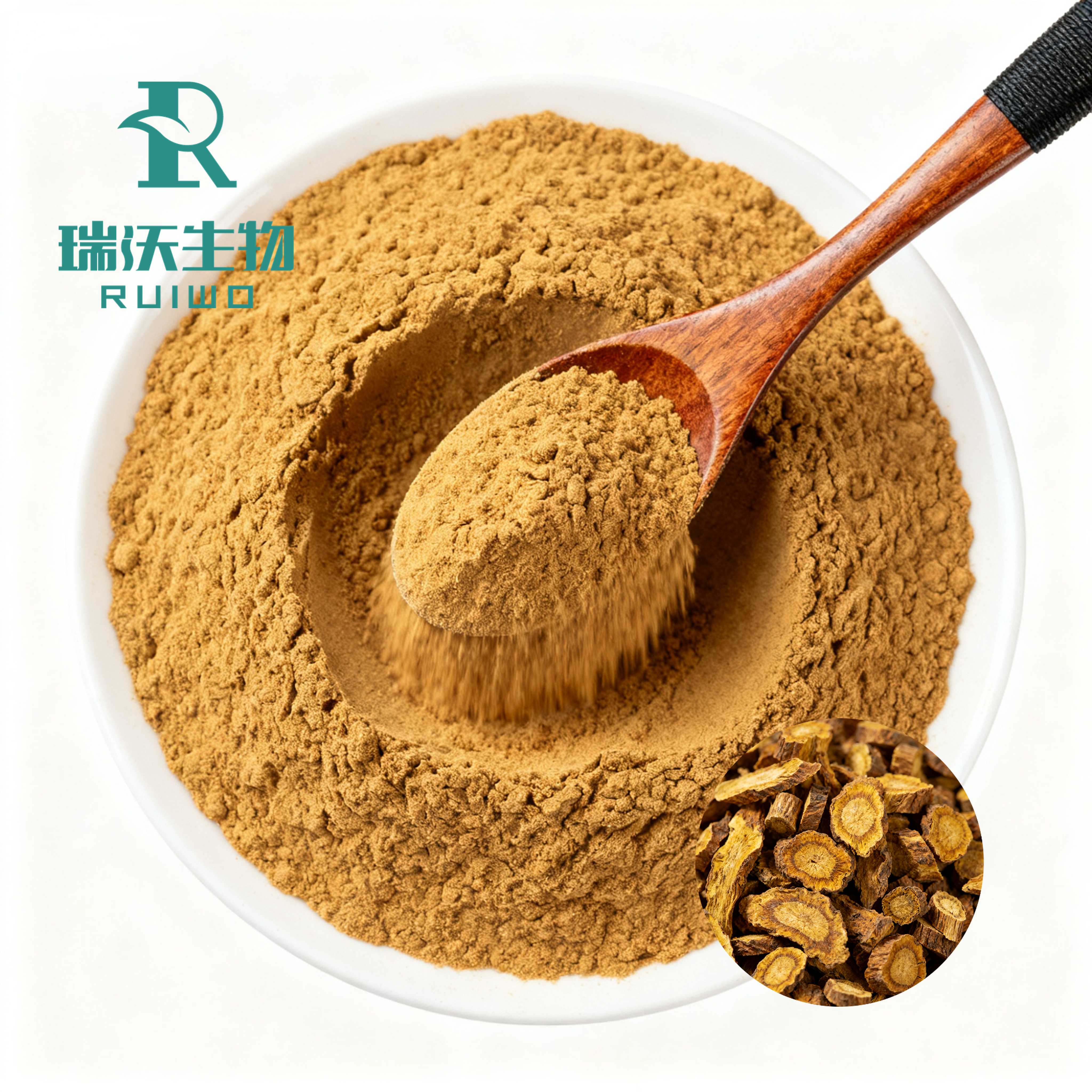 Ruiwo Phytochem 99% Pure Scutellaria Baicalensis Extract Powder (Baicalin) Solvent Extraction Food Grade Oral Supplement
