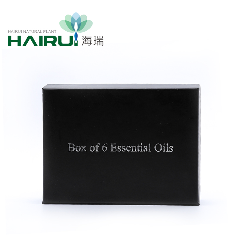 Private Label Essential Oils 10ml Lavender Peppermint Lemon Jasmine Eucalyptus Orange 6 Bottle Set
