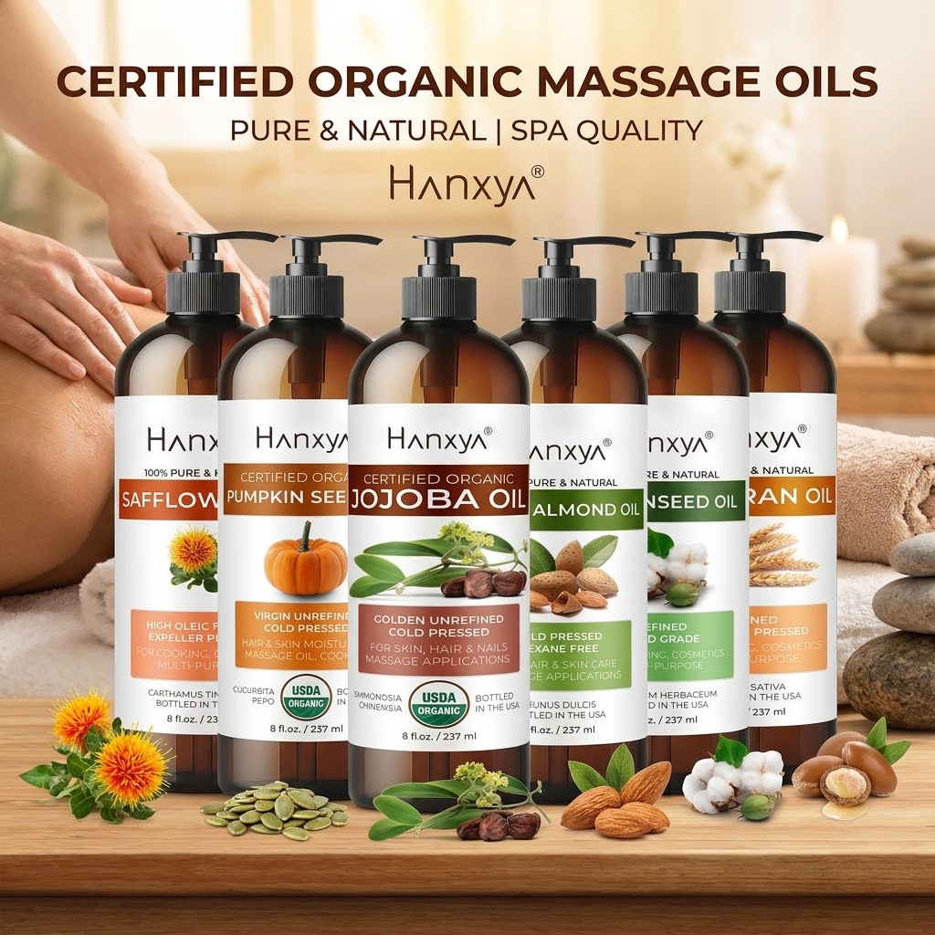 SPA Professional Jojoba Massage Oil 237ml Pump Bottle Bulk OEM ODM