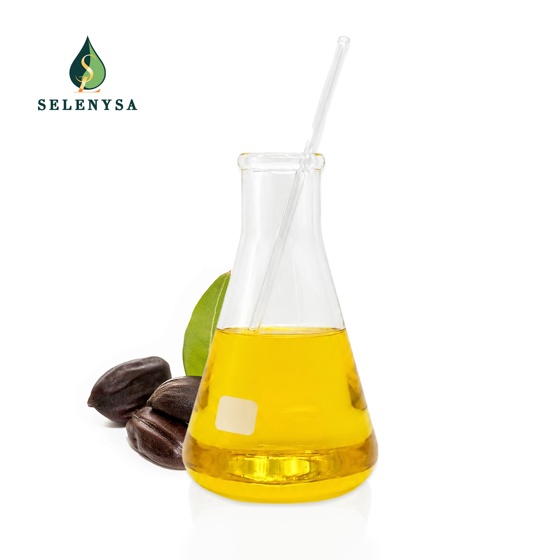 Golden Jojoba Oil Cold Pressed Seed Extract Liquid 100% Purity, Mild Scent Bulk Packaging &amp; Private Label for Skincare Hair Care