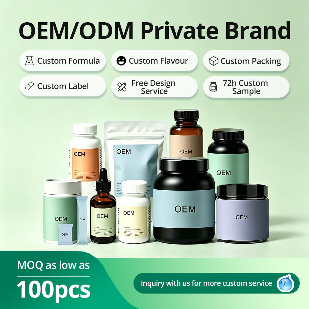 OEM Thyroid Support Capsules With Iodine Ashwagandha Root, Zinc, Selenium, Vitamin B12 Complex Supplement Thyroid Health