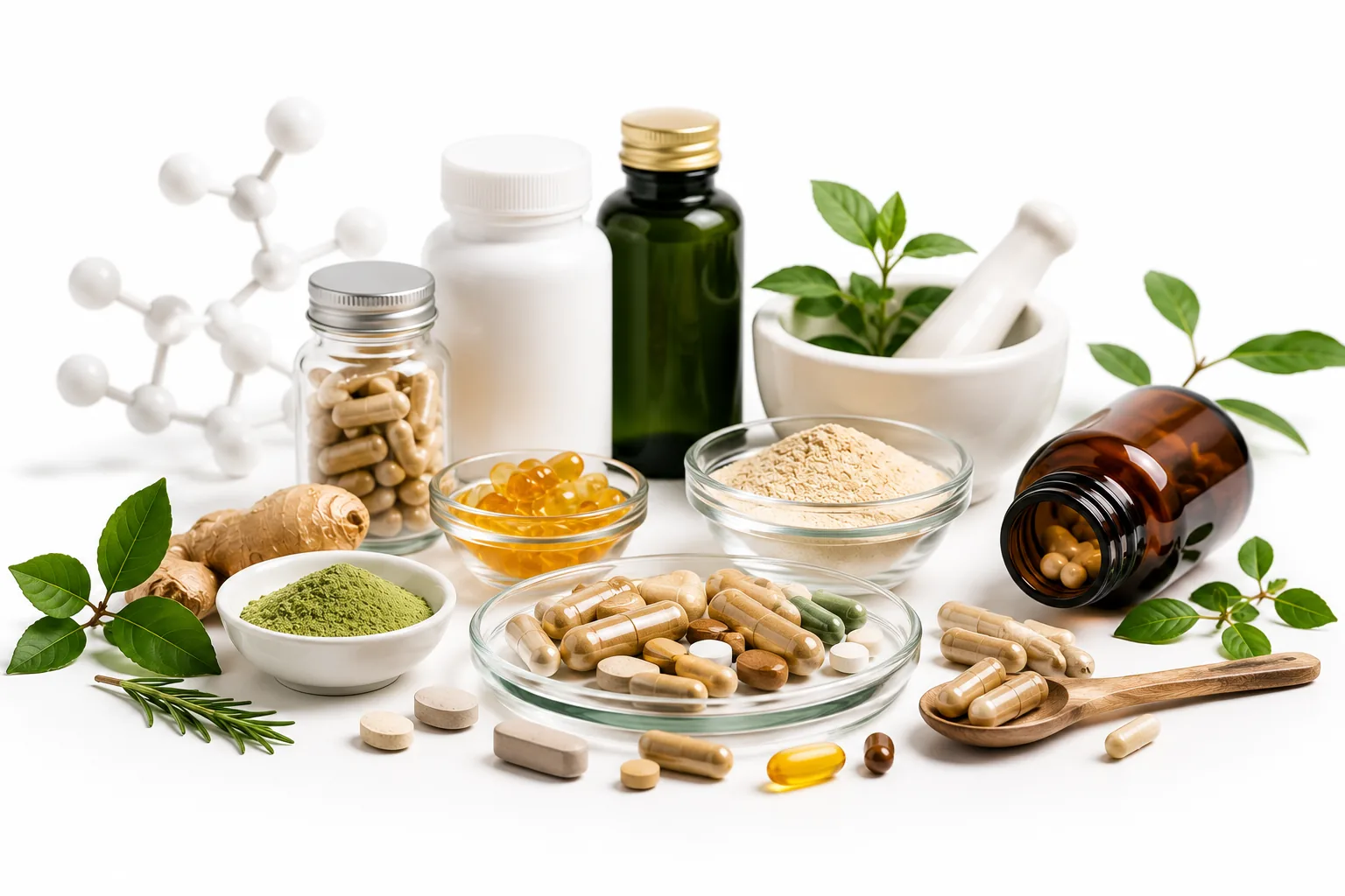 Nutraceutical grade Ayurvedic herbal extract raw materials for capsules, tablets, and powders
