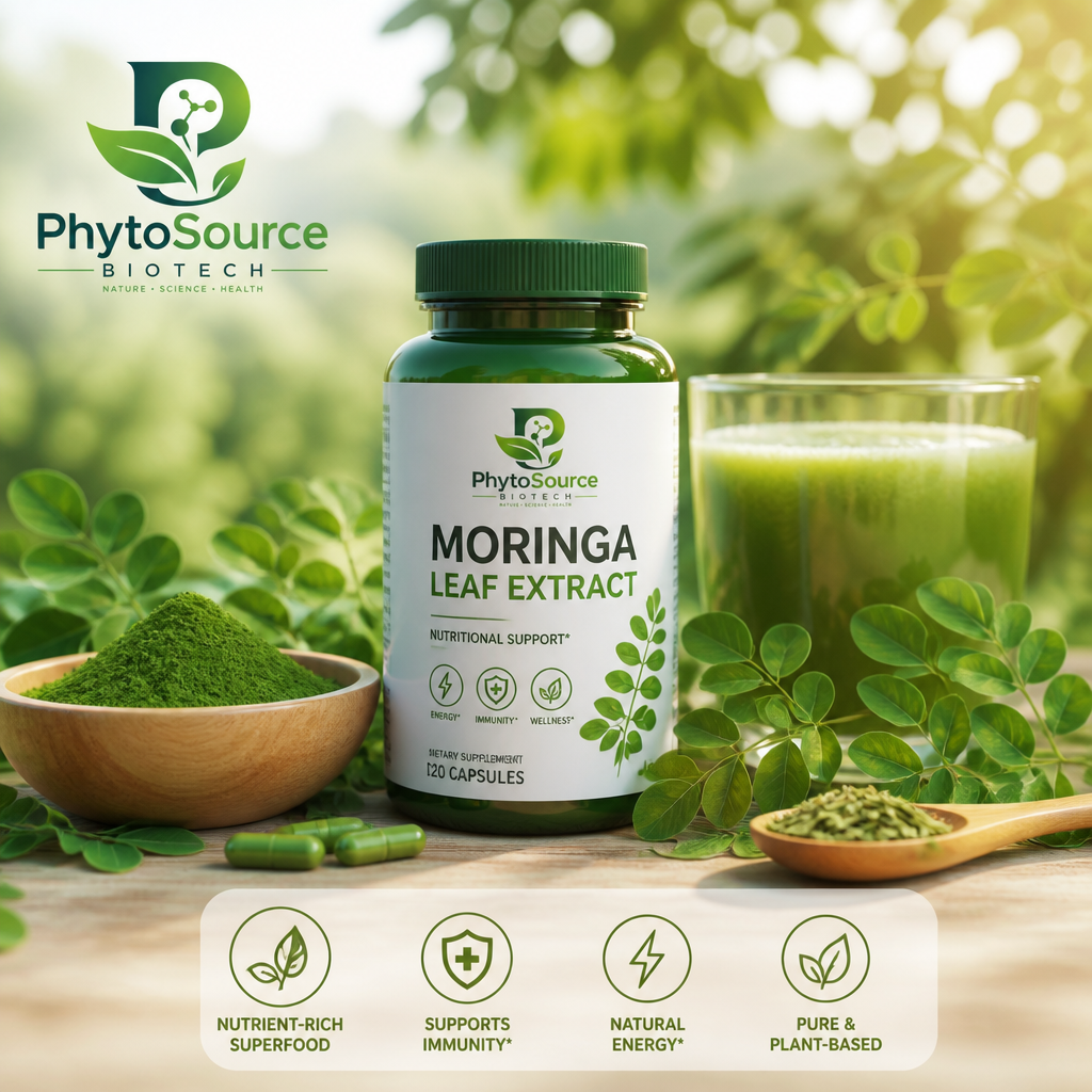 Water Soluble Moringa Leaf Extract Moringa Oleifera Powder for Meal Replacement Functional Tea