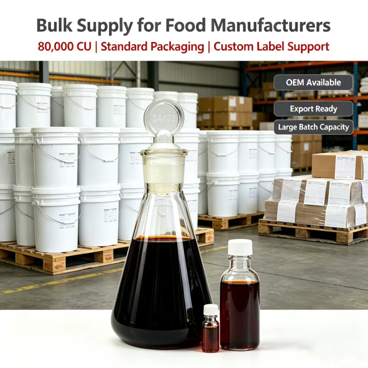 Bulk Food Grade Paprika Oleoresin Liquid with Capsaicin for Food Ingredients Drum Packaging Manufacturer