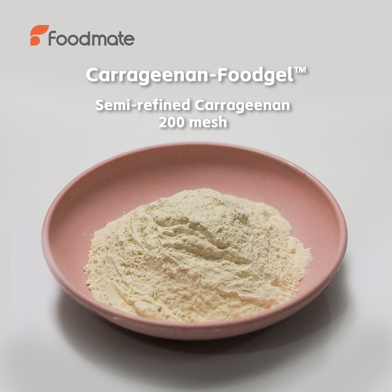 Semi Refined Carrageenan Clean Label Thickener Hydrocolloid Plant Based Thickener Functional Food Ingredient Carrageenan