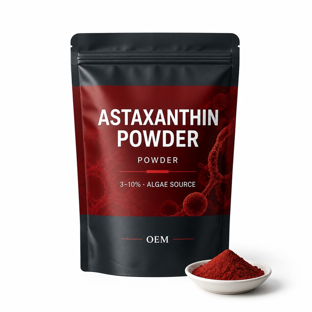 Wholesale High Quality Food Grade Pure Astaxanthin Powder with Drum Packaging at Good Price
