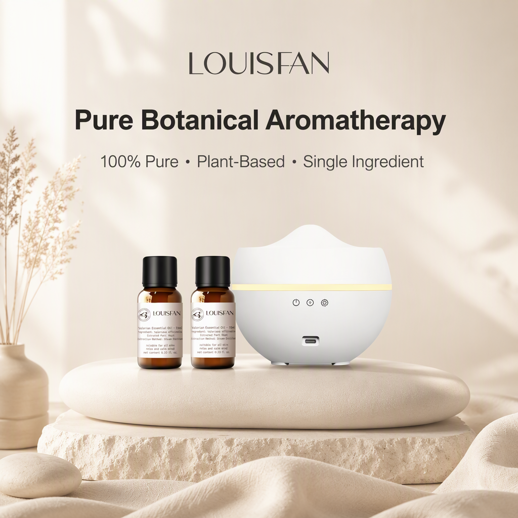 Skin Care Fragrance Essential Oil Application Scene
