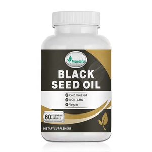 Private Label Black Seed Oil Capsules With Pure Cold Pressed Black Seed Oil Nigella Sativa Cumin For Skin &amp; Hair Health