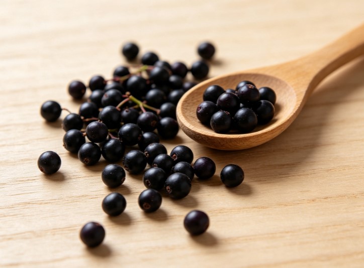High Quality Food Grade 5% 10% 25% Anthocyanins Water Soluble Elderberry Extract Powder