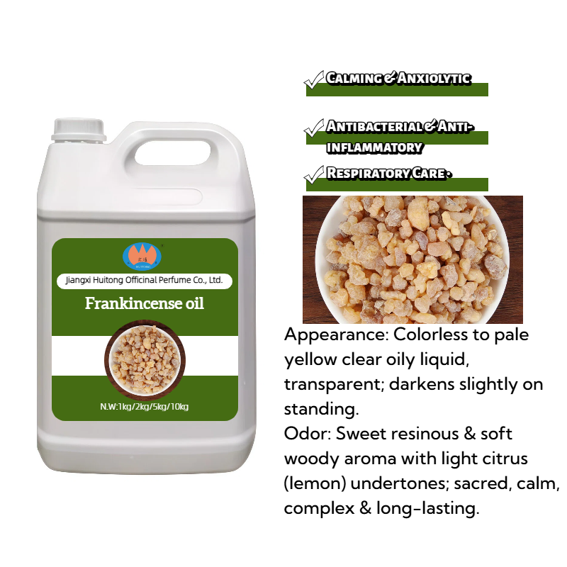Bulk 100% Pure Frankincense Pure Essential Oil CO2 Extracted Steam Distilled Natural Moisturizing Body