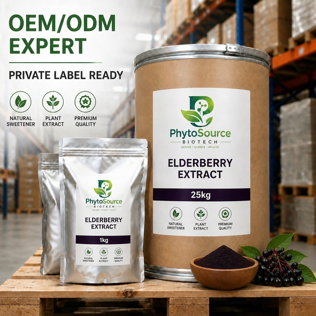 Elderberry Extract Powder Anthocyanins 25% Sambucus Nigra Fruit Herbal Solvent Bottle Health Food Grade Supplement Raw Material