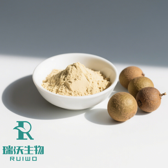 RUIWO PHYTOCHEM Factory Supply Pure Food Grade Monk Fruit Extract Powder 0.99 Specification Liquid-Solid Extraction