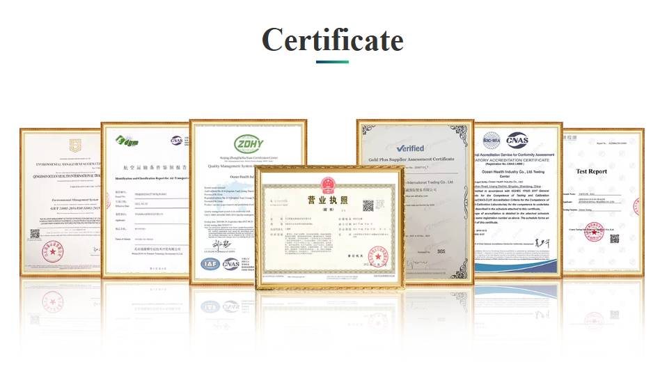 Certifications